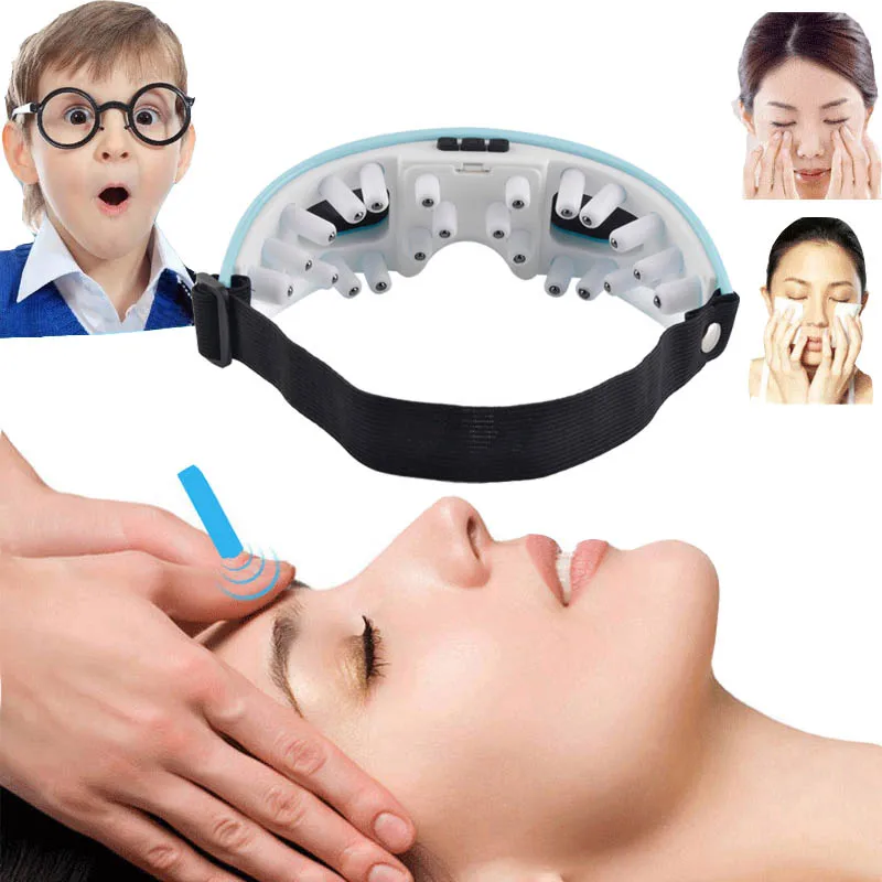 Электрический акупунктурный Вибрационный магнитный массажер для глаз улучшает