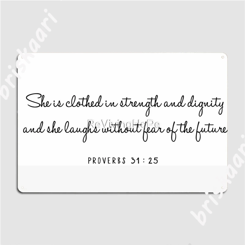 

Притчи 31:25, металлические вывески, кинотеатр, кухня, стена, ретро, живопись, Декор, оловянные вывески, плакаты