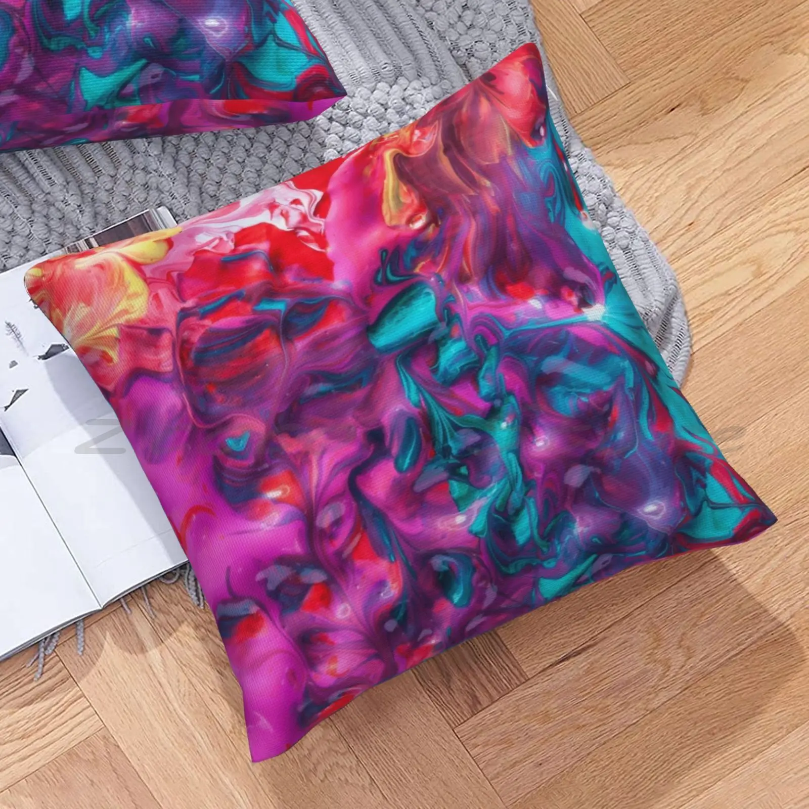 Толстая Радуга красочная глубокая Китайская морская котировка Aqua оранжевый