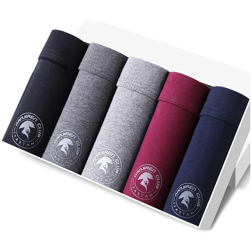 

Hot Underwear men's cotton boxer shorts men's brand underwear men's underwear shorts U convex bag plus size L-3XL