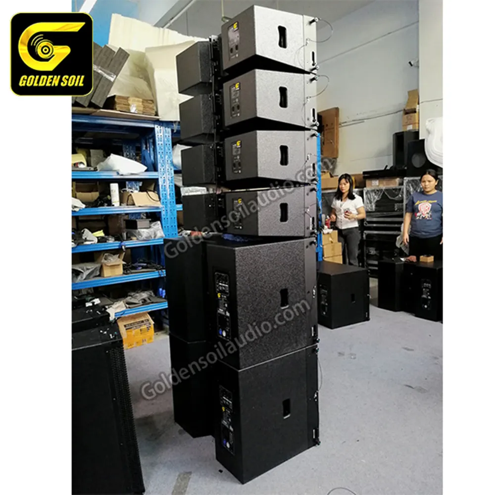 Goldenground Audio LA-208 двойной 8-дюймовый линейный динамик активный усилитель