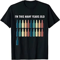 im this many years old beer 21st birthday gift t shirt