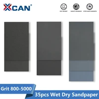 xcan sandpaper abrasive sand papers for metal wood jewelry auto craft finish 35pcs grit 800 5000 sanding paper