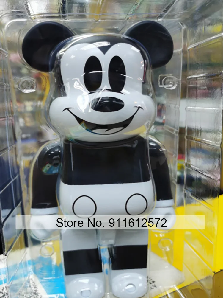 

Bearbricklys 28cm 400% Bear&bricklys Toy Blocks Bear Toy Action Toy Figures Garage Kits Dolls Kids Toys