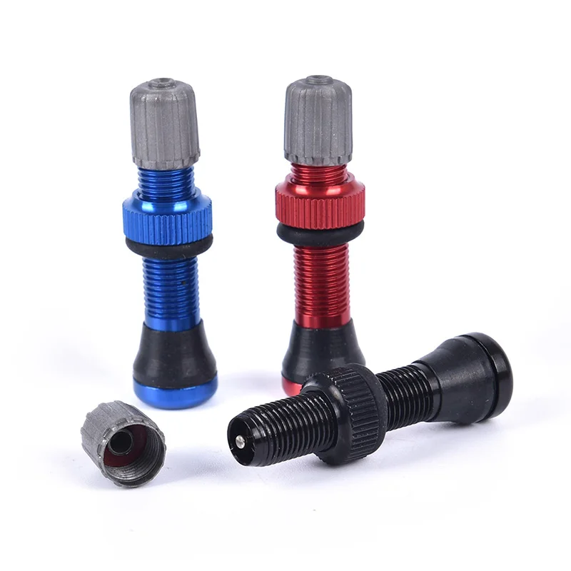 

1 Pcs New MTB Bicycle Schrader Tubeless Valve For Mountain Bike Valve Rim Wheel Tubeless Tire Tyre Valve Bicycle Accessories