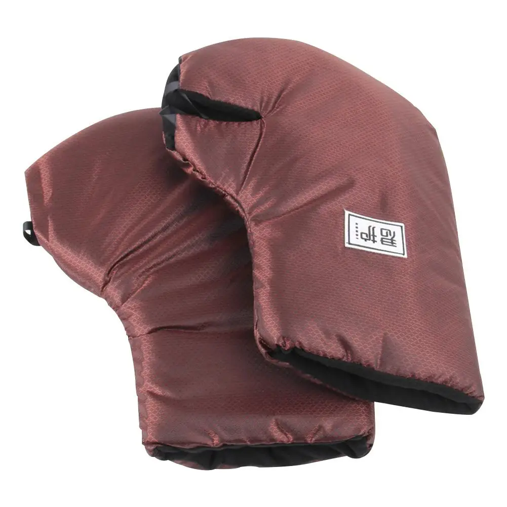 Зимние перчатки для электромобиля мотоциклетные толстые теплые ветрозащитные