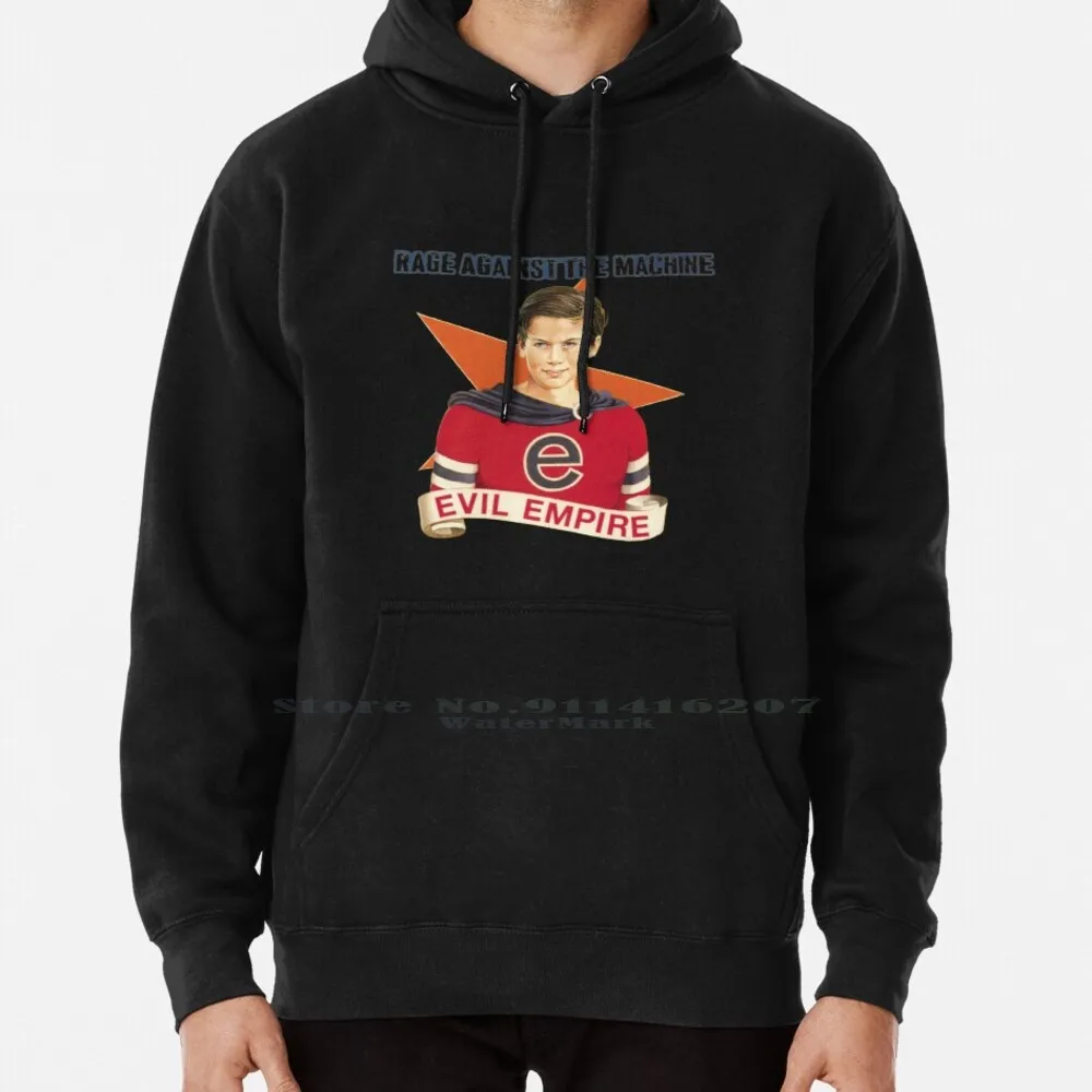 Evil Empire Hoodie Sweater 6xl Cotton Rage Against Machine Music Album Record Vinyl Band Artist Women Teenage Big Size Pullover