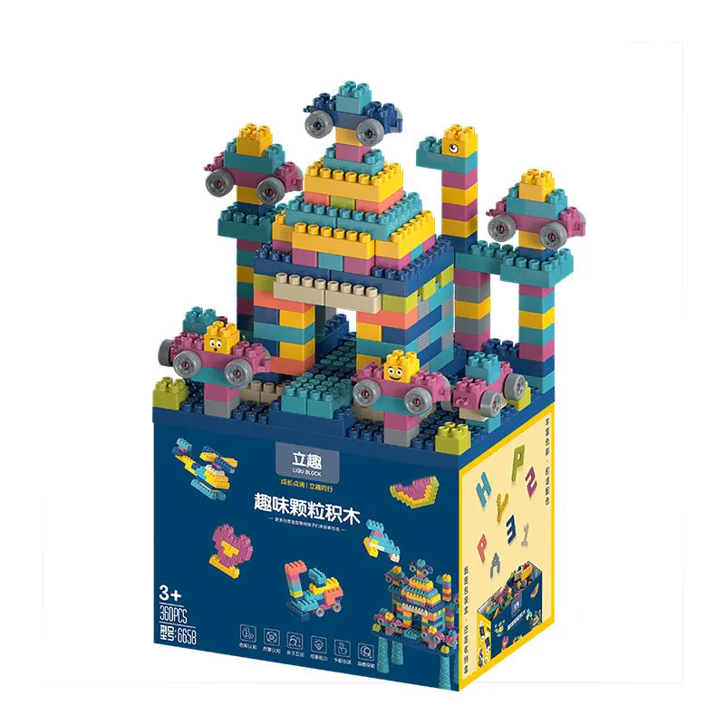 

Domino Puzzle Medium and Large Particles Assembled Building Table Kindergarten Children Assembling Plastic Toys