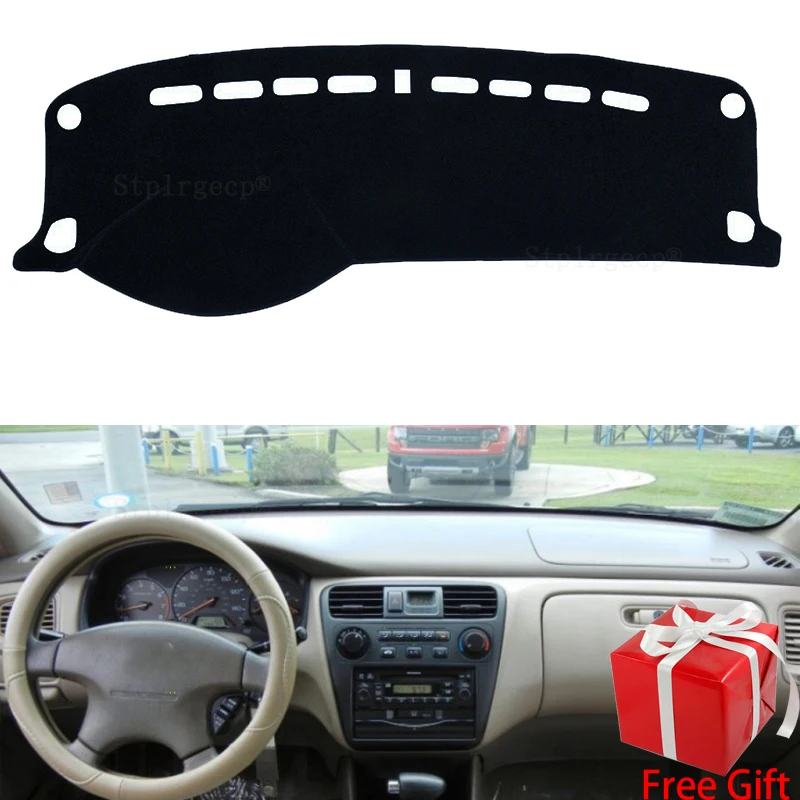 Для Honda Accord 6 1997 1998 1999 2000 2001 2002 накладка на приборную панель защита от солнца коврик УФ-защита коврик правый руль