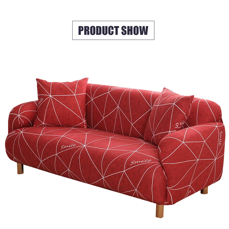 Универсальный чехол для дивана эластичный гостиной с мультяшным рисунком на 3