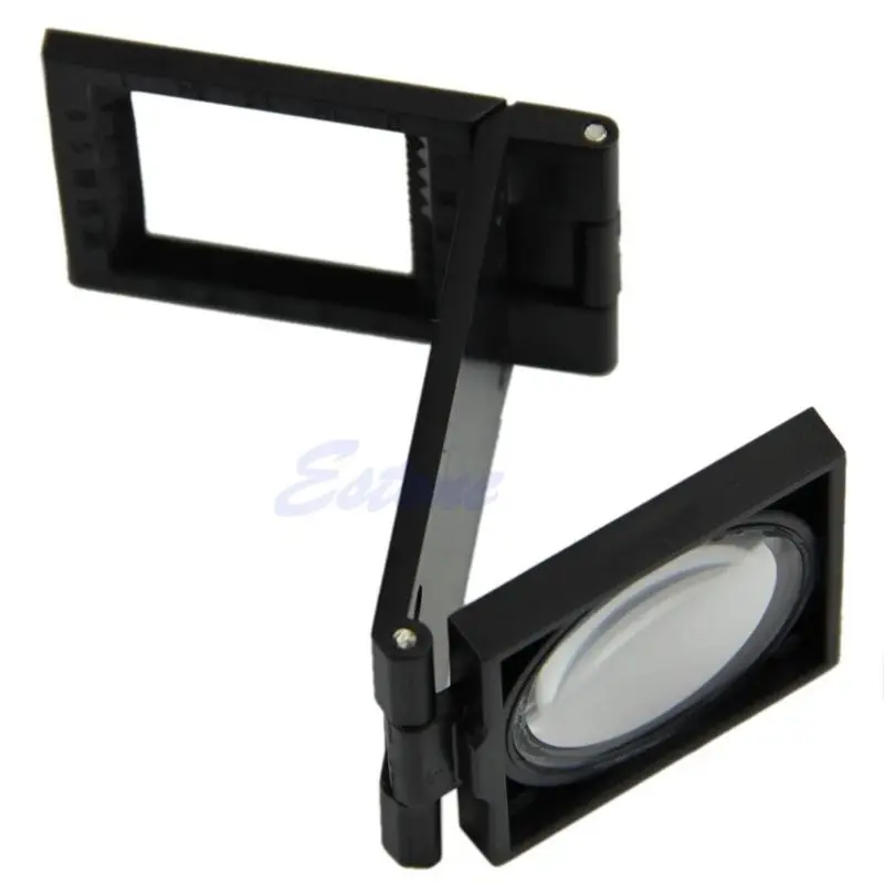 

10X Loupe Magnifier Desktop Fabrics Sewing Thread Measure Scale Counter Foldable