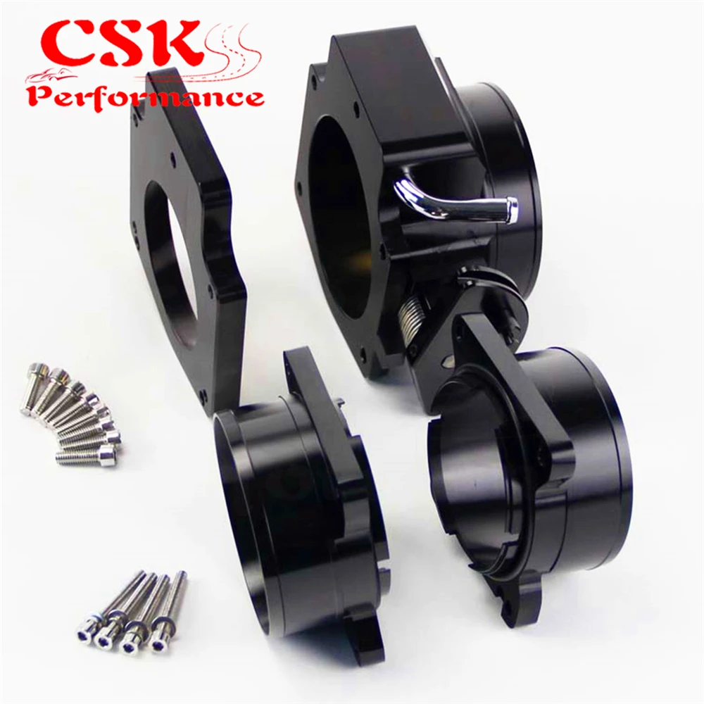 92 мм корпус дроссельной заслонки + переходник для коллектора расход воздуха Maf