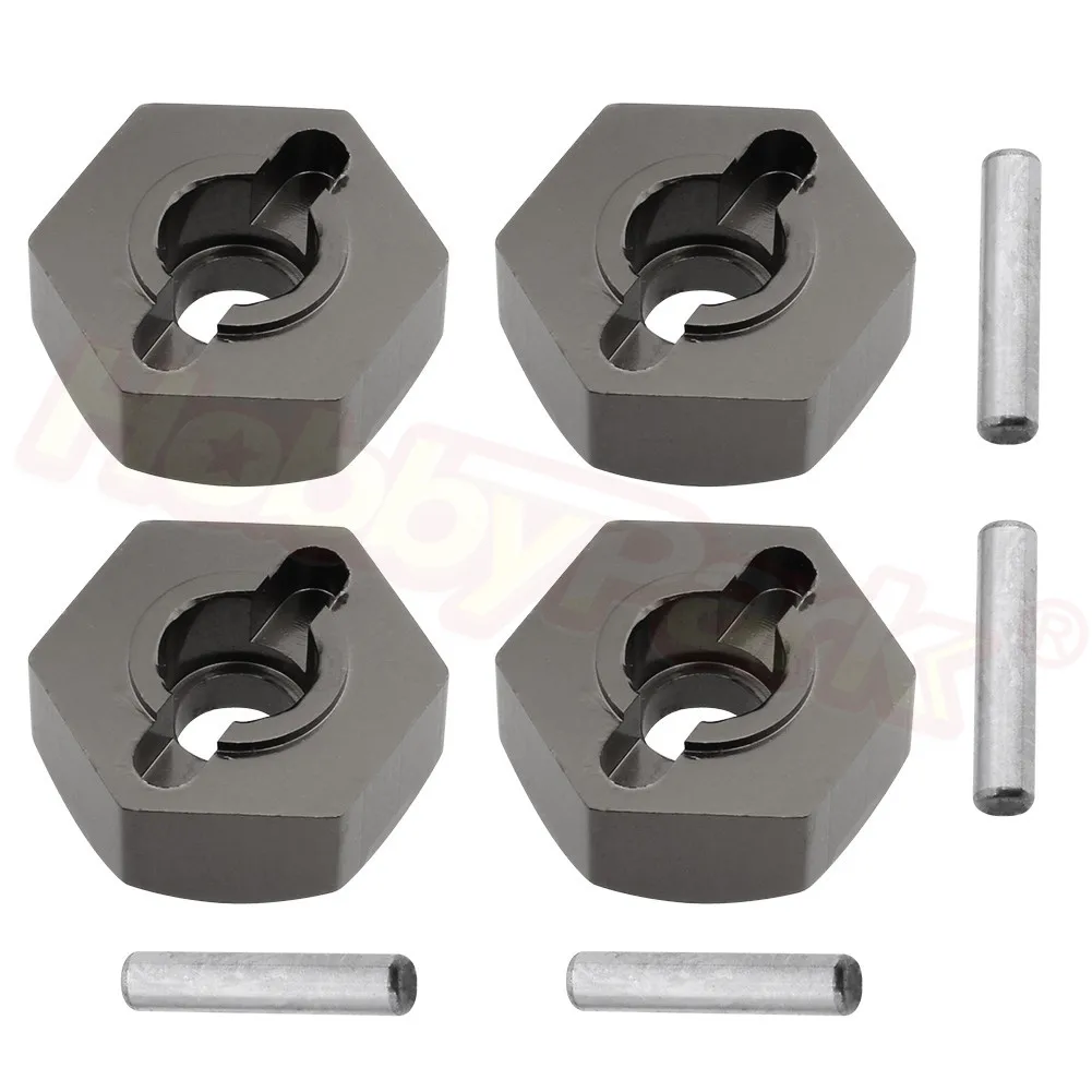 4 шт. шестигранная гайка переходника для 1/10 RC TAMIYA 12 мм | Игрушки и хобби
