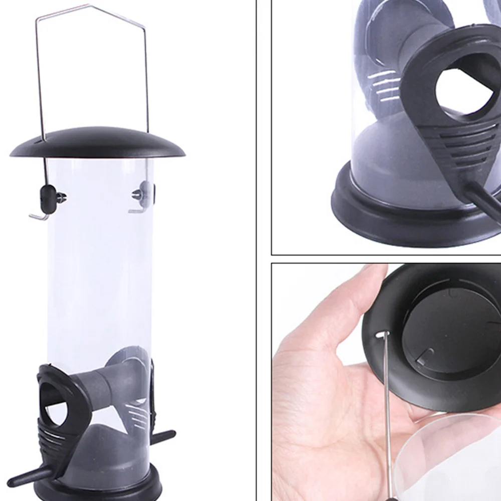 

Outdoor Wild Bird Feeder Squirrel Proof Garden Tree Hanging Patio New