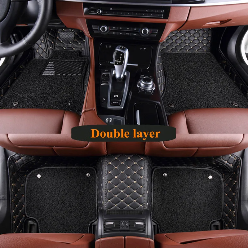 

High quality! Custom special car floor mats for BMW 840d Coupe G15 2019 waterproof durable two layers car carpets for 840d 2020