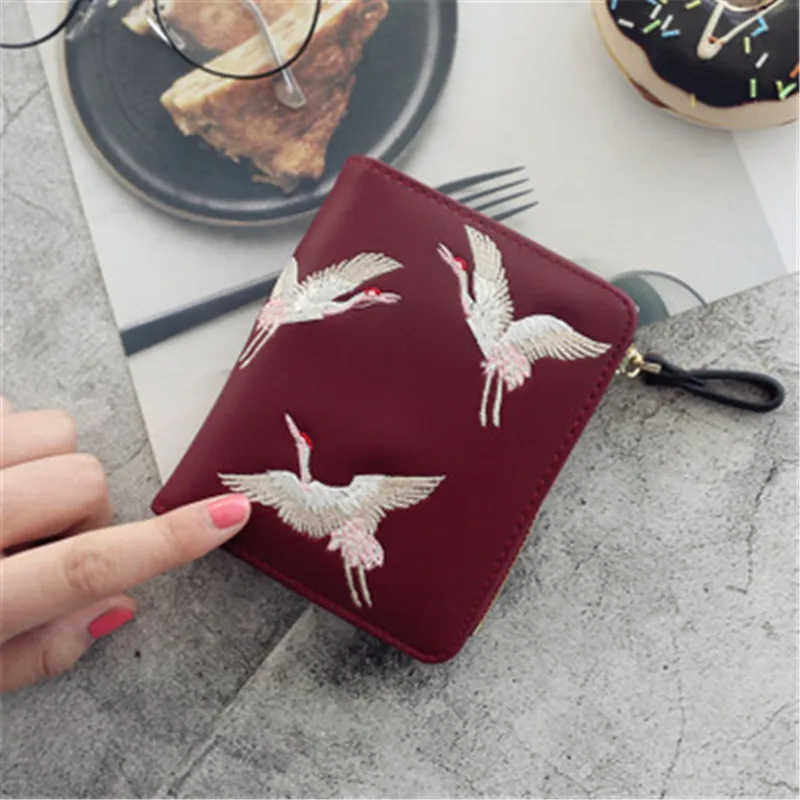 Женские кошельки Маленький модный брендовый кожаный кошелек женская сумка для