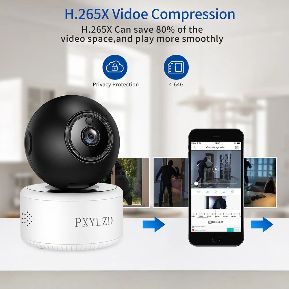 CCTV видео наблюдение Wifi 2K 3MP Ультра HD система камер домашней безопасности