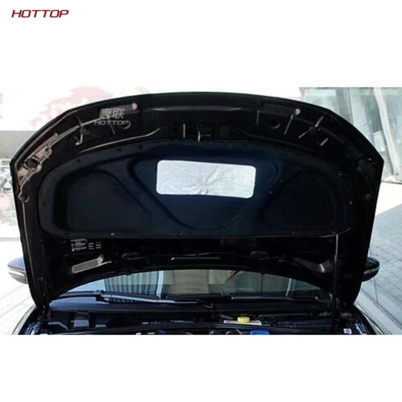 Алюминиевая фольга + ПЭТ черный передний двигатель шумоизоляция хлопок Тепловая