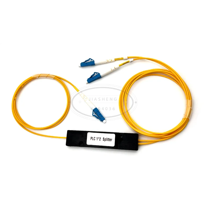 FTTH разветвитель оптический FBT муфта 1x2 LC UPC Singlemode simplex plc сплиттер|Оптоволоконное