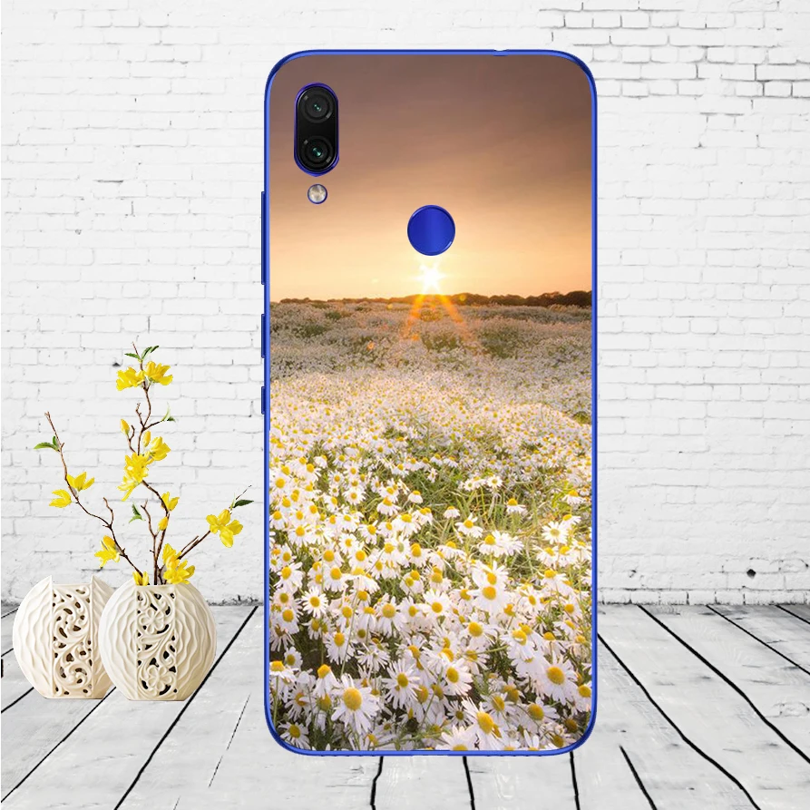 F6 Чехол для Xiaomi Redmi Note 7, силиконовый чехол для Xiaomi Redmi Note 7, задняя крышка, чехол для Redmi Note 7, чехол для телефона - Цвет: F6
