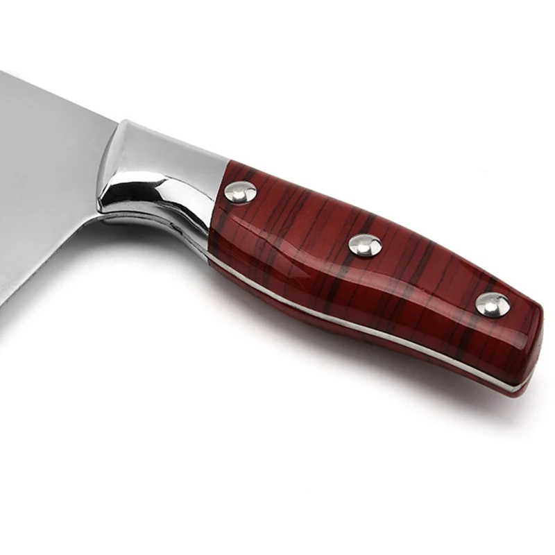 Кухонный нож китайский шеф повар из нержавеющей стали 8 дюймов для нарезки мяса