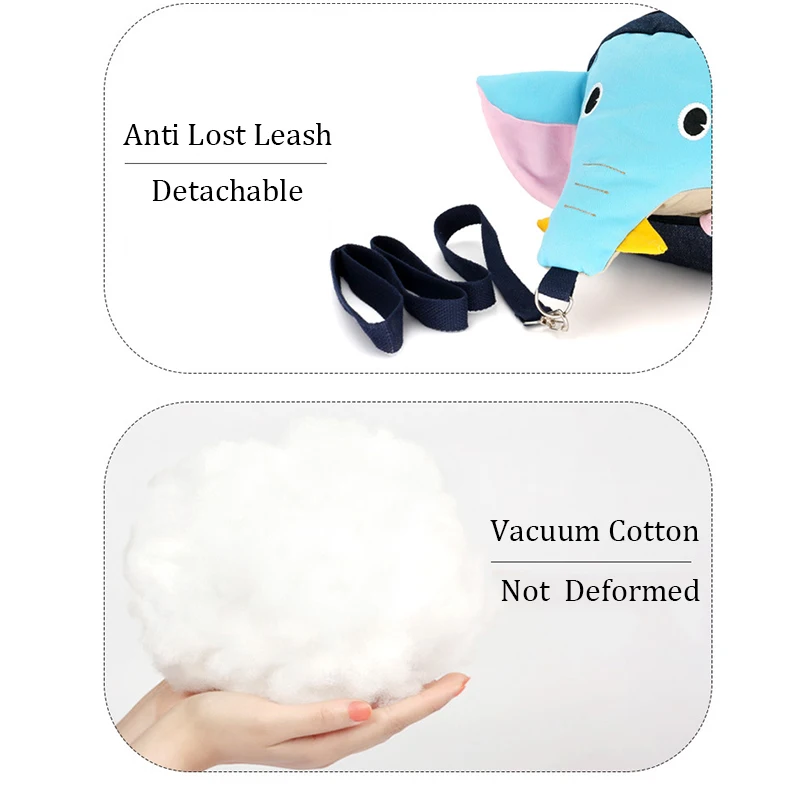 Милый мультяшный Детский рюкзак с защитой от потери Детская безопасность