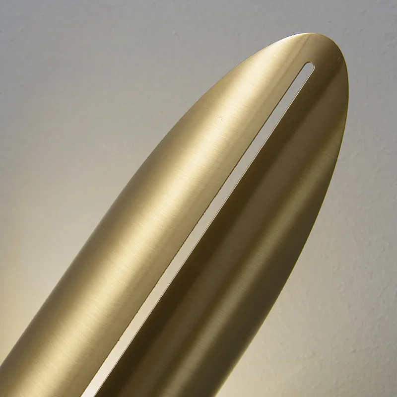 Золотой черный металлический настенный светильник для гостиной спальни в форме