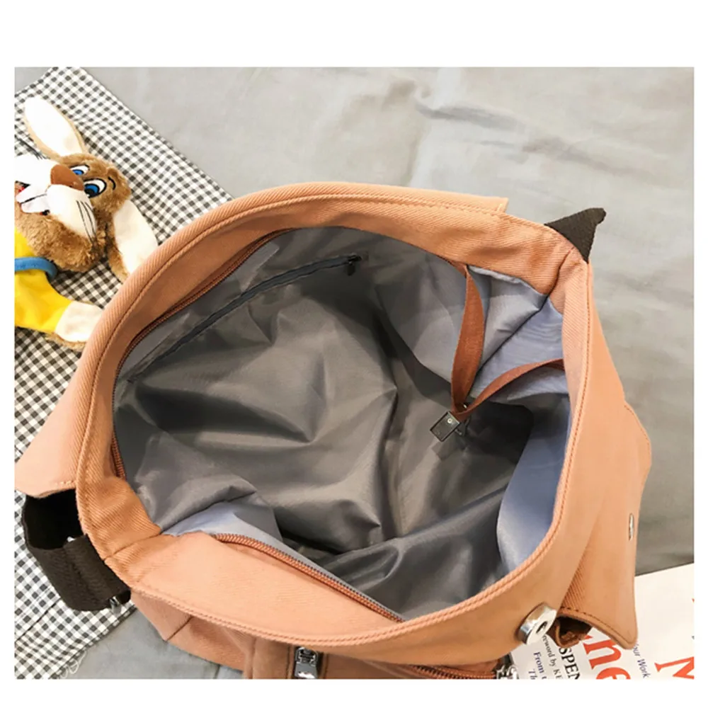 

2020 Teen Ladies Canvas Bag Novel Design Simple Women's Shoulder Bag Fashionable Women Diagonal Bag Casual All-match Bolso Mujer