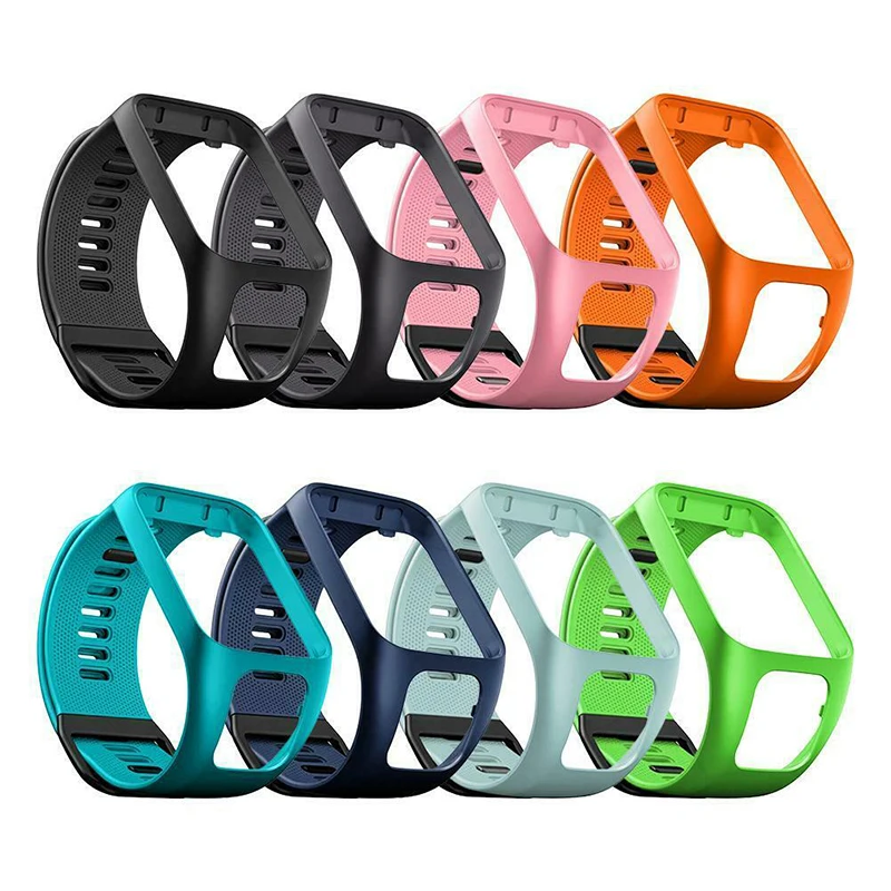 Замена для силиконового ремешка TomTom Runner 2 / 3 Spark/3 ремешок спортивные часы Tom Watch