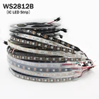 Модифицируемая Пиксельная одноточечная Светодиодная лента WS2812B 5050 RGB сделай сам, 5 м, 5 В, для гостиной, бара, праздничное украшение для вечерние ринки