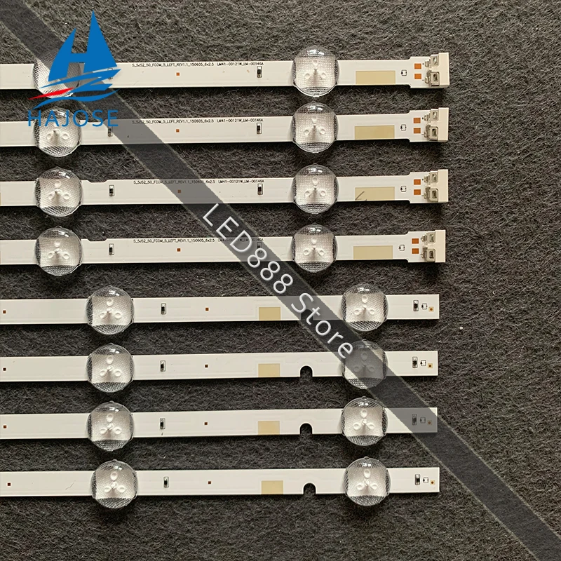 Светодиодная подсветка полосы 10 лампы для Samsung 50 &quotТВ UN50M5300AF LM41-00471A LM41-00470A 2015SVS50 FHD