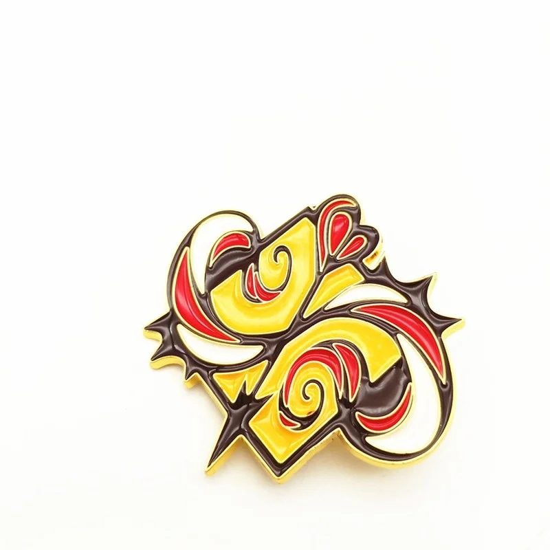 

Wholesale 10 Pcs SK8 The Infinity Pins Japanese Anime Zinc Alloy Colourful Pin for Women Men Jewelry Gifts Garment Accessories