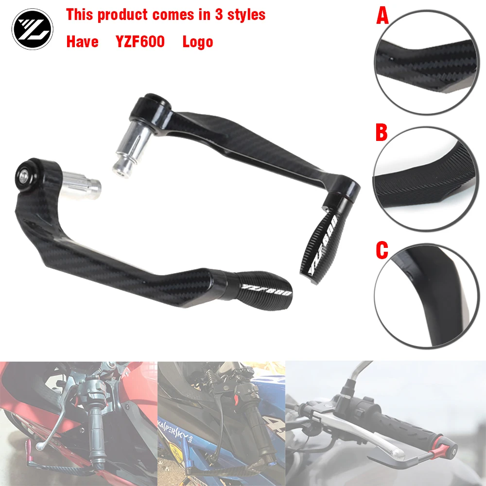 

For Yamaha YZF600 Yzf R6 2006-2019 Yzf600 Motorcycle Handguards Handlebar Grips Protector bar ends Levers Guard
