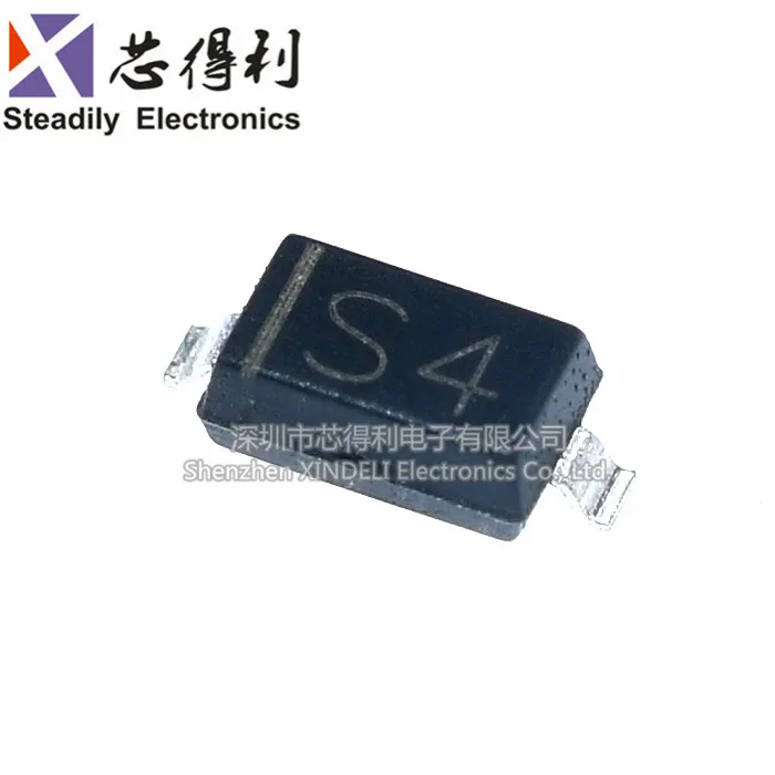 10 шт./лот новый диод Шоттки 1n5819hw-7-f пакет Sod-123 шелкография S4 10 шт./лот новый диод Шоттки 1n5819hw-7-f пакет Sod-123 шелкография S4