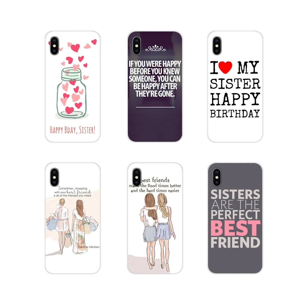 Аксессуары для телефона Чехлы хорошие сестры bff Apple iPhone X XR XS 11Pro MAX 4S 5S 5C SE 6S 7 8 Plus ipod 5
