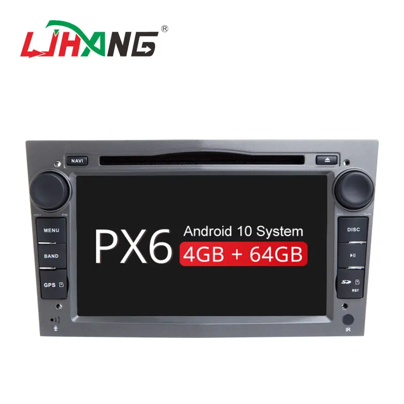 LJHANG PX6 4G + 64G Android 10 автомобильный Радио плеер для Opel Astra Vauxhall Vectra Antara Zafira Corsa WIFI