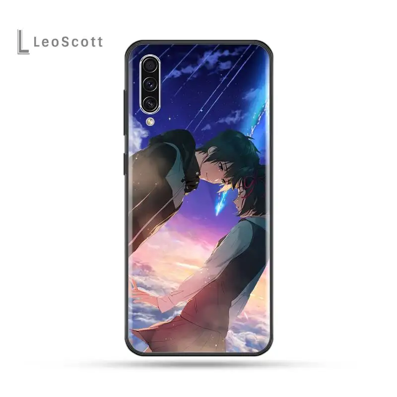 

Anime Your Name Kimi no Na wa Phone Case For Samsung Galaxy M10 20 30 A 40 50 70 71 6S A2 A6 A9 2018 J7 CORE PLUS STAR S10 5G C8