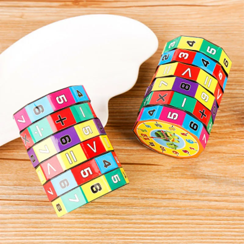 Магические математические цифры для детей кубические игрушки головоломка