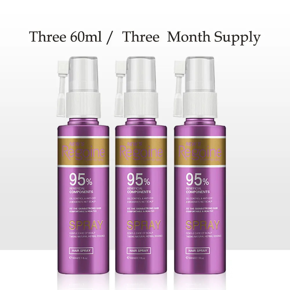 

Hair Regrowth Spray Anit Hair Loss Topical Treatment for Thinning Hair 3 Pcs Hiar Care Product for Men/Women Hair Growth Essence
