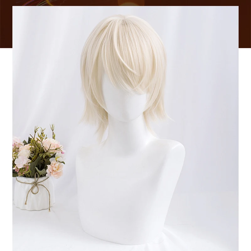 Бледно-блондинка Harajuku султанки парик принца в стиле &quotЛолита&quot нейтральный Пол