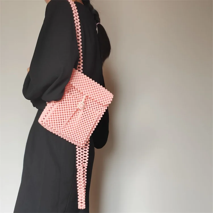 

【Wander lamar】 Popular Summer Exclusive Custom Beaded Shoulder Ladies Backpack Can Be Customized Colors Backpacks for Women Luxu