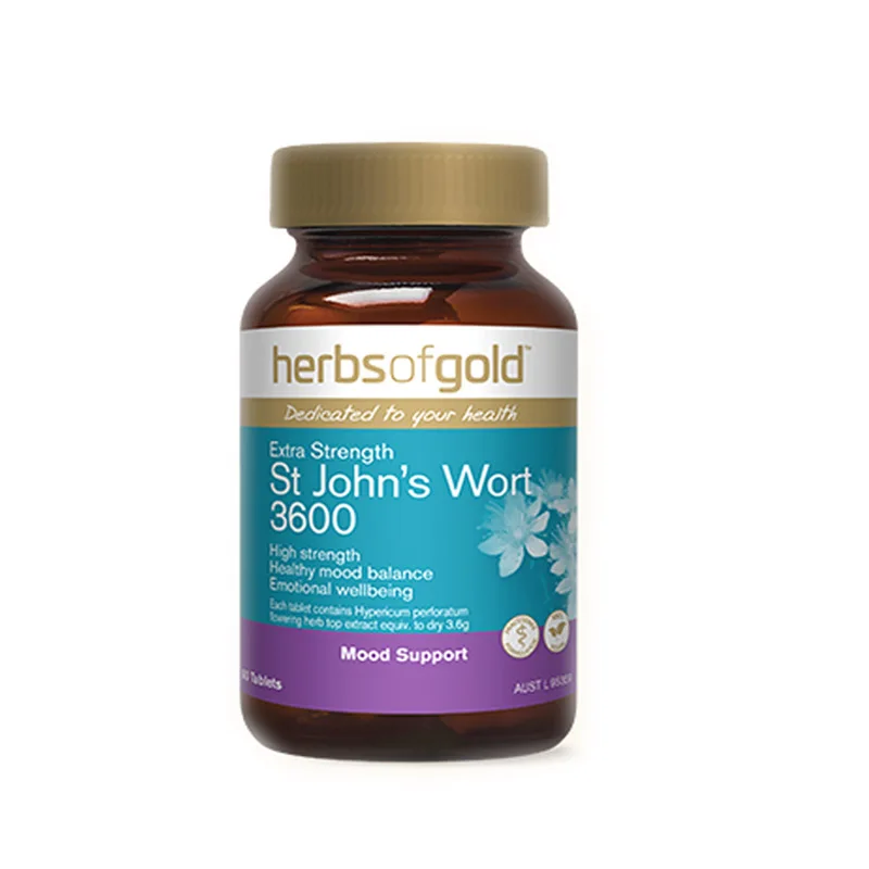 Herbsofgold St John s Wort 60 Capsules Free Shipping