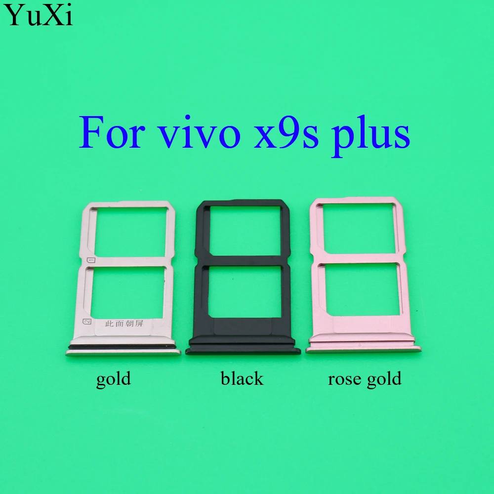 YuXi для Vivo X6plus D/L A X7 plus X9s PLUS X9plus Micro Dual Sim SD TF адаптер держатель чтения слот лоток