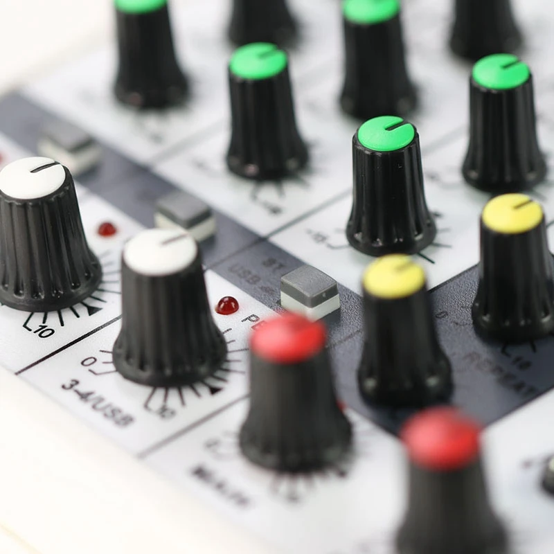 Цифровая микшерная карта 4 канала Bluetooth-микшер USB-вход 48 В для записи музыки