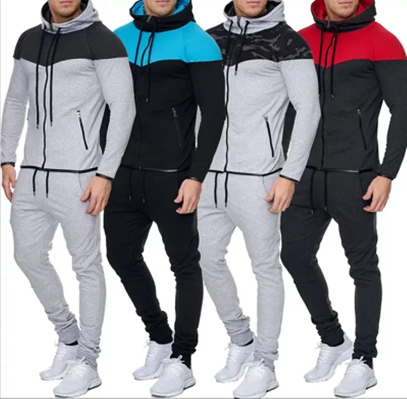 

2021 Спортивная толстовка с капюшоном для мужчин; Куртка с капюшоном + штаны, комплекты из 2 предметов бейсболка Свободный пуловер для детей, с...