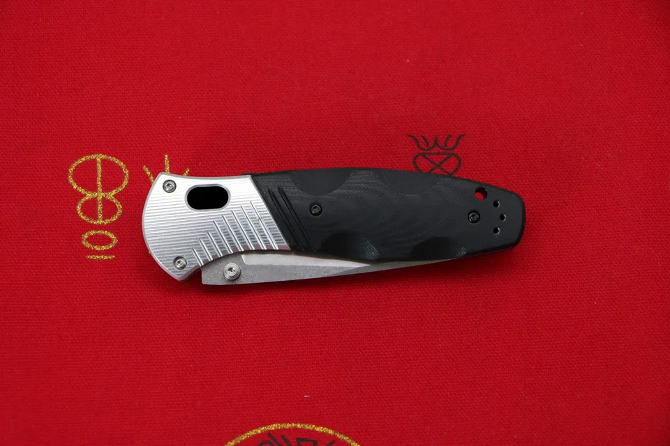 LOVOCOO Акция 581 D2 стальной алюминиевый G10 складной нож с ручкой для походов на открытом воздухе Карманные охотничьи кухонные ножи для выживания инструмент для повседневного использования