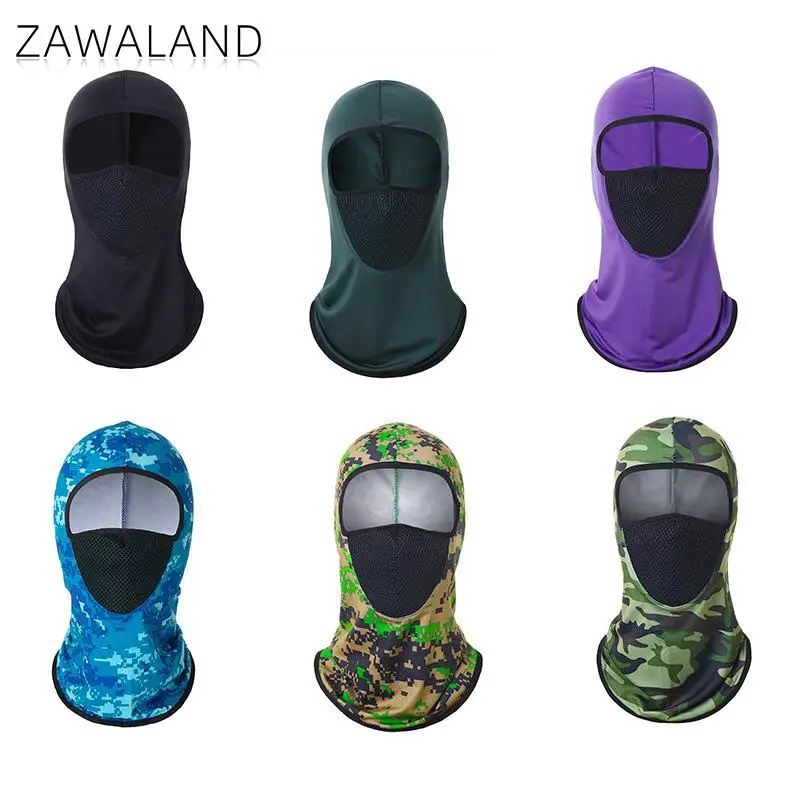 

Zawaland Outdoor Balaclava Headgear Adult Cycling Mask Men Women Scarf Neck Tube Bandana Breathable Full Face Mask Cover Summer