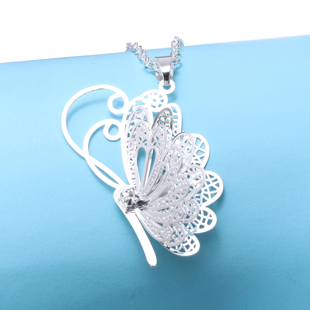 Очаровательная Элегантная позолоченная модная цепочка с подвеской в виде