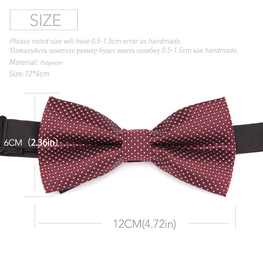 

Men's Bow Tie Gold Paisley Bowtie Business Wedding Bowknot Dot Blue And Black Bow Ties For Groom Party Accessories