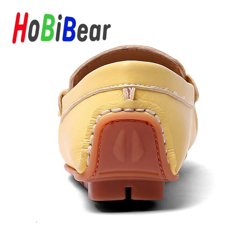 2020 Hot Children Slip On Casual Shoes Black Loafers For Kids Spring Boy Moccasins Fashion Platform Girls Leather | Детская одежда и